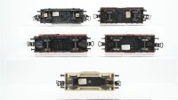 Piko H0 Konvolut 2 Hochbordwagen, Flachwagen mit Fass, Flachwagen mit 2 Tanks, Säuretopfwagen mit Bremserhaus DR/u.a.