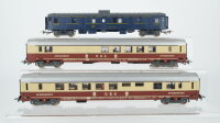 Jouef H0 Konvolut 2 Speisewagen, Gepäckwagen DSG/CIWL