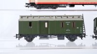 Unbekannt H0 Konvolut Personenwagen 4-achsig, Gepäckwagen 2-achsig, Postwagen 2-achsig ÖBB/SBB-CFF (Abbrüche)