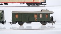 Unbekannt H0 Konvolut Personenwagen 4-achsig, Gepäckwagen 2-achsig, Postwagen 2-achsig ÖBB/SBB-CFF (Abbrüche)