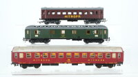 Schicht H0 Konvolut Personenwagen Mitropa, Schlafwagen...