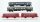 Fleischmann H0 Konvolut Personenwagen 1. Kl., Personenwagen 2. Kl., Schienenbus 2er Set Beiwagen (ohne Antrieb) DB