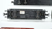 Unbekannt H0 Konvolut Personenwagen 1./2. Kl., Personenwagen 2. Kl., Packwagen mit Bremserhaus, 2 Postwagen