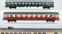 Lima H0 Konvolut Abteilwagen 2. Kl., Abteilwagen 1. Kl., Personenwagen 1. Kl., Speisewagen DB