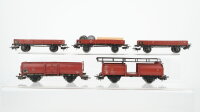 Märklin H0 Konvolut 2 Niederbordwagen,...