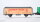 Unbekannt H0 Konvolut 2 Containertragwagen mit je 2 Containern (Mitsui O.S.K. Lines, Kodak). 2 Kühlwagen (Lederer Bräu, Coca Cola) DB (Abbrüche)