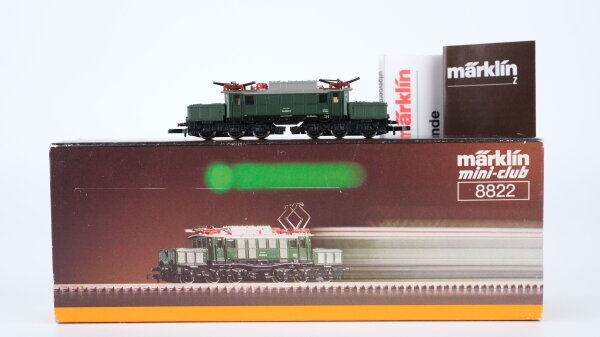 Märklin Z 8822 Elektrische Lokomotive "Krokodil" BR 194 DB Gleichstrom (Licht Defekt)