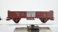 Lima H0 Konvolut 2 Hochbordwagen, Niederbordwagen mit...