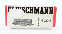 Fleischmann H0 4064 Dampflok BR 064 389-0 DB Gleichstrom (Licht einseitig defekt)