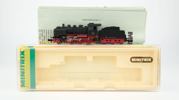 Minitrix N 12027 Dampflok mit Tender BR 24 058 DRG Gleichstrom