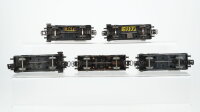 Märklin H0 Konvolut 4 Tankwagen (BP, Aral, Esso),...