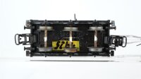 Unbekannt H0 Konvolut 4 Kipploren 2-achsig, 2 Kranwagen 3-achsig DB/u.a. (z.T. bemalt)