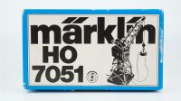 Märklin H0 7051 Drehkran mit Magnet , Bedienungsanleitung ohne Sclalter OVP