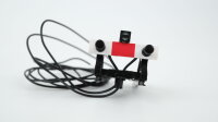Märklin H0 7389 Prellbock (in OVP weiß mit grauem Streifen)