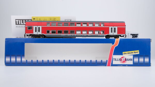 Tillig TT 13795 Doppelstockwagen 2. Kl. rot DB AG