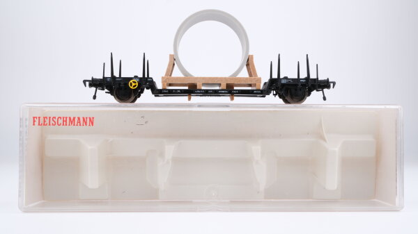 Fleischmann H0 5217 Tiefladewagen 21 80 919 0 500-8 DB