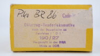 Piko H0 190/27 Dampflok BR 86 1800-1 DR Gleichstrom