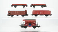 Märklin H0 Konvolut 2 Niederbordwagen 1...