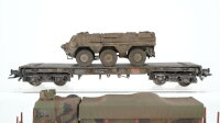 Roco H0 Konvolut "Militär" 1 Rungenwagen...
