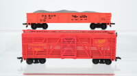 Lionel H0 Konvolut 1 Viehtransportwagen "M-K-T 8770...