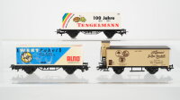 Märklin H0 Konvolut 2 Containertragewagen "Alno...