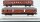Märklin H0 Konvolut 2 Personenwagen "Touropa 346/6" blau, 1 Schlafwagen "DSG 346/3", 1 Packwagen "SJ" braun