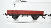 Fleischmann H0 Konvolut 1 Kranwagen "Krupp-Ardelt" 5 Niederbordwagen braun DB