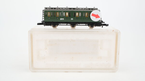 Märklin Z 8704 Reisezugwagen (Abteilwagen) BC3-pr03 der DB