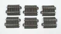 Märklin H0 24206 Gebogenes Gleis R2 = 437,5 mm 5,7° (17-1/4") (6 Stk. in OVP)