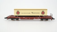 Märklin Z 8211 Huckepackwagen (Warsteiner) Sdkms 707...