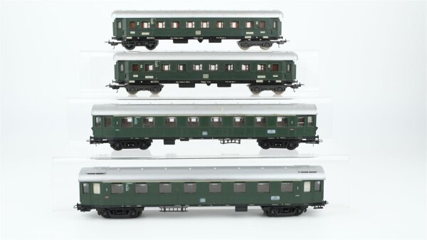Lima H0 Konvolut 2 Abteilwagen 1. Kl. 4-achsig, 2 Abteilwagen 2. Kl. 4-achsig DB