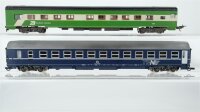 Rivarossi H0 Konvolut Personenwagen "TEN", Abteilwagen FS/BN