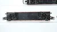 Lima H0 Konvolut geschlossener Güterwagen 2-achsig "Henniez Lithinee SA", geschlossener Güterwagen 4-achsig, Kühlwagen "Lederer Bräu", Containertragwagen "Chiquita", Autotransportwagen (ohne Ladung) DB/SBB-CFF/FS/u.a.