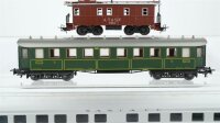 Märklin H0 Konvolut Personenwagen "Santa Fe Pine Island", Caboose "A.T.&S.F.", Personenwagen 3. Kl. USA
