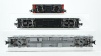 Märklin H0 Konvolut Personenwagen "Santa Fe Pine Island", Caboose "A.T.&S.F.", Personenwagen 3. Kl. USA