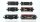 Märklin H0 Konvolut  Personenwagen 2. Kl, Personenwagen, Schienenbus, 2 Gepäckwagen, Postwagen DB/u.a. (Fenster z.T. lose/fehlend)