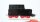 Märklin H0 Konvolut Niederbordwagen mit Boot, Autotransportwagen mit 4 Autos, Tender mit Kohle DB/FS