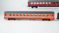 Roco H0 Konvolut Schlafwagen, Speisewagen Mitropa, Abteilwagen 1./2. Kl., Abteilwagen 2. Kl., Personenwagen 2. Kl. mit Gepäckabteil und Führerstand CIWL/DSG/DB/ÖBB