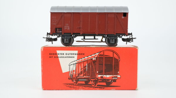 Märklin H0 4506 Gedeckter Güterwagen mit Schlußlichtern Gmh 39 Gm 39 der DB
