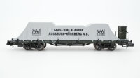 Minitrix N 13262K Flachwagen mit Plane "MAN AG"...