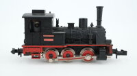Minitrix N Dampflok klein schwarz