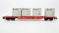 Minitrix N 15530 Containertragwagen Innofreight Sgns 691 DB AG