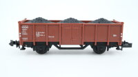 Minitrix N 51 3538 00 Hochbordwagen, Ladung: Kohle E 035 DB