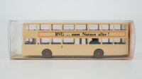 Wiking H0 730 MAN SD 200 Doppeldeck-Bus Berlin BVG