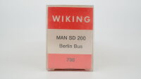 Wiking H0 730 MAN SD 200 Doppeldeck-Bus Berlin BVG