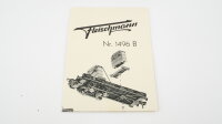 Fleischmann H0 1496 B Gegengewichtswagen 6718 Nür DB
