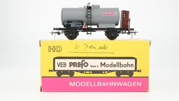 Prefo H0 5452650/426/116 Kesselwagen mit Bremserhaus ERMEFER ERMEWA