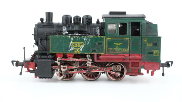 Märklin H0 Dampflok BR 205 Carl Gleichstrom (nachträglich gealtert)