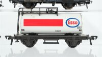 Fleischmann H0 Konvolut 3 Kesselwagen "Texaco, Esso" Kesselwagen mit Bremserhaus "Olex" DB/Länderbahn