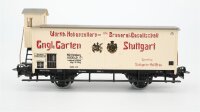 Märklin H0 4677 Kühlwagen mit Bremserhaus (ENGL. GARTEN STUTTGART) der K.W.St.E.